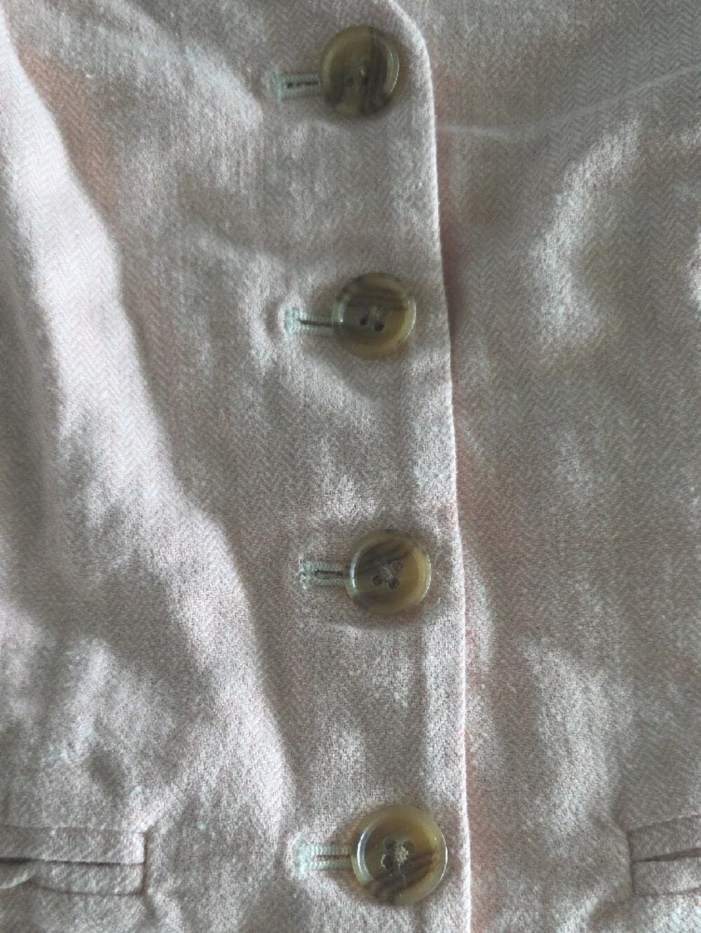 Banana Republic Light Pink Linen Romper